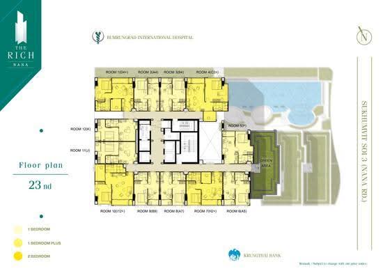 The Rich Nana : เดอะริช นานา - Site Plan