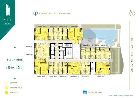 The Rich Nana : เดอะริช นานา - Site Plan