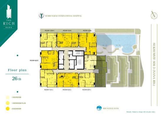 The Rich Nana : เดอะริช นานา - Site Plan