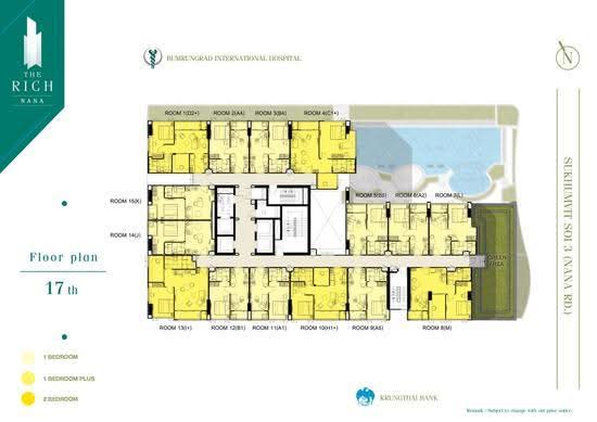 The Rich Nana : เดอะริช นานา - Site Plan
