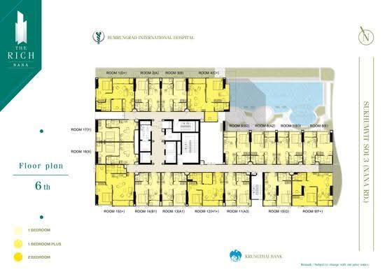 The Rich Nana : เดอะริช นานา - Site Plan