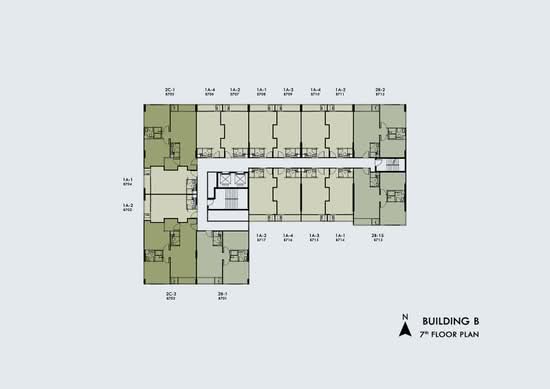 Blossom Condo @ Sathorn-Charoenrat - Site Plan