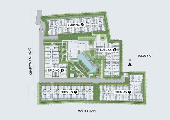 Blossom Condo @ Sathorn-Charoenrat - Site Plan