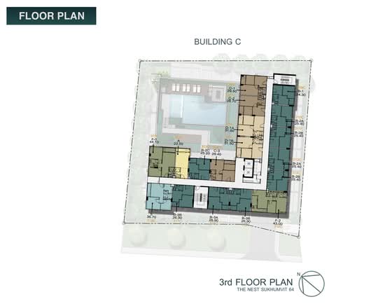 The Nest Sukhumvit 64 - Site Plan