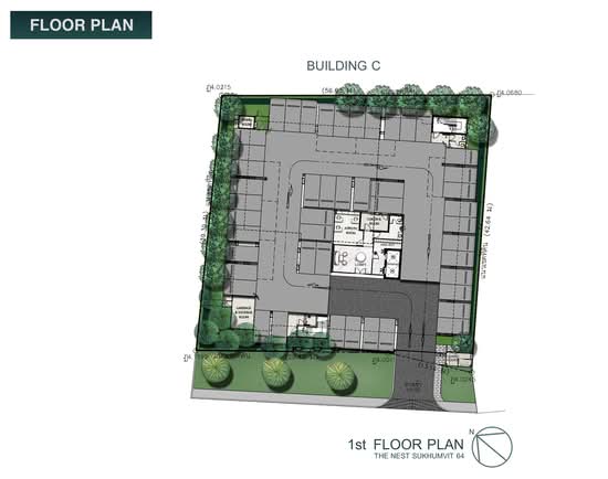 The Nest Sukhumvit 64 - Site Plan