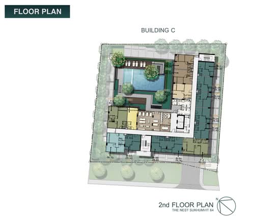The Nest Sukhumvit 64 - Site Plan