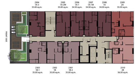 The FINE Bangkok Thonglor-Ekamai - Site Plan