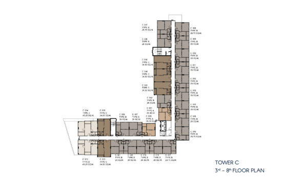 The Excel Hideaway Ratchada-Huai Khwang - Site Plan