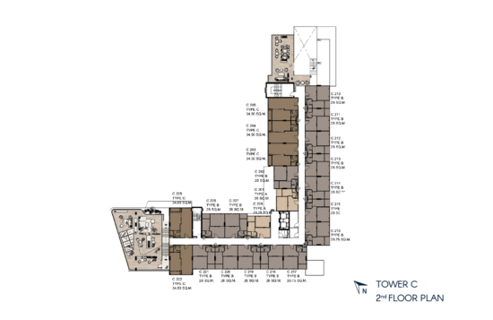 The Excel Hideaway Ratchada-Huai Khwang - Site Plan