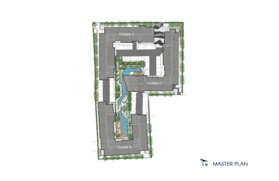 The Excel Hideaway Ratchada-Huai Khwang - Site Plan