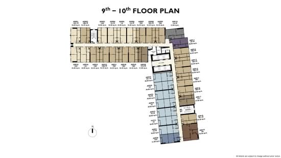 The Privacy Jatujak - Site Plan