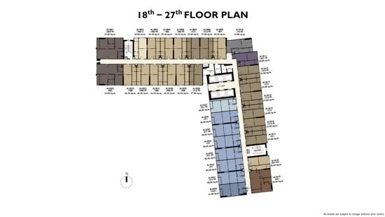 The Privacy Jatujak - Site Plan