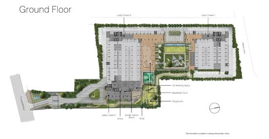 The Parkland Phetkasem 56 - Site Plan