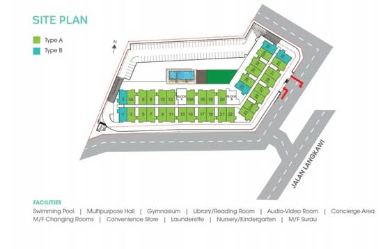 Residensi Platinum Teratai - Site Plan - iProperty.com.my