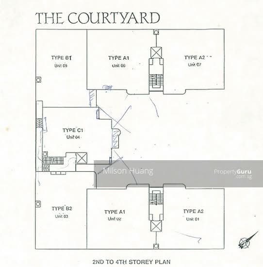 The Courtyard - Site Plan