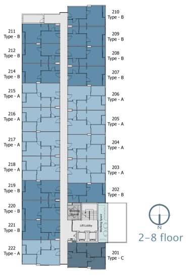 The Elegant Ladprao 1 : ดิ อิลิแกนท์ ลาดพร้าว 1 - Site Plan