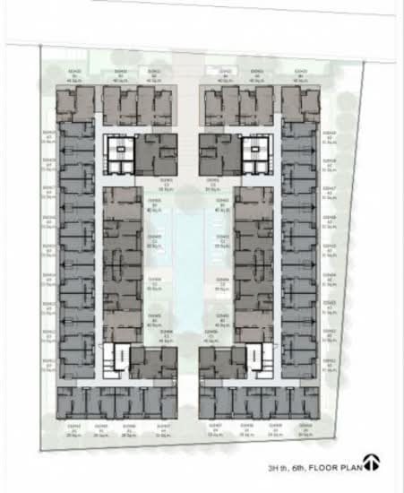 Quintara Treehaus Sukhumvit 42 - Site Plan