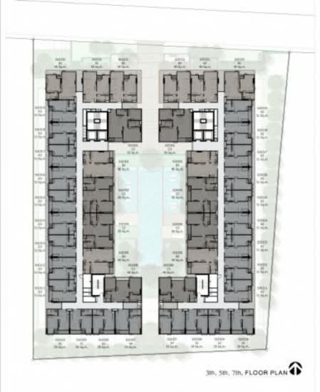 Quintara Treehaus Sukhumvit 42 - Site Plan