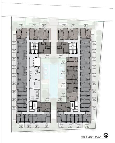 Quintara Treehaus Sukhumvit 42 - Site Plan
