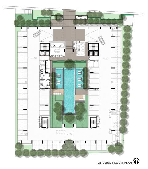 Quintara Treehaus Sukhumvit 42 - Site Plan