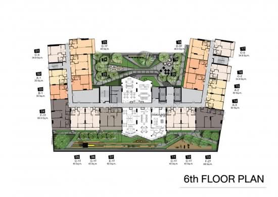 Niche Mono Charoen Nakorn : นิช โมโน เจริญนคร - Site Plan