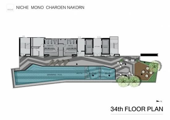 Niche Mono Charoen Nakorn : นิช โมโน เจริญนคร - Site Plan