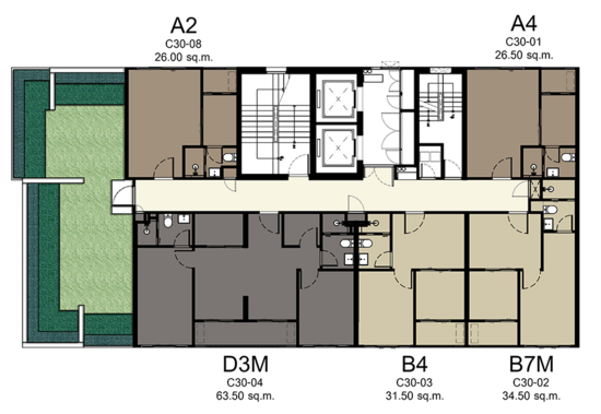 Elio Del Nest : เอลิโอ เดล เนสท์ - Site Plan