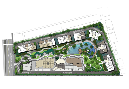 Elio Del Nest : เอลิโอ เดล เนสท์ - Site Plan