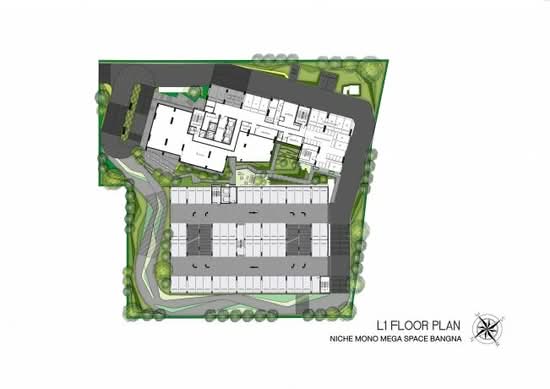 Niche Mono Mega Space Bangna : นิช โมโน เมกะ สเปซ บางนา - Site Plan