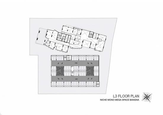 Niche Mono Mega Space Bangna : นิช โมโน เมกะ สเปซ บางนา - Site Plan