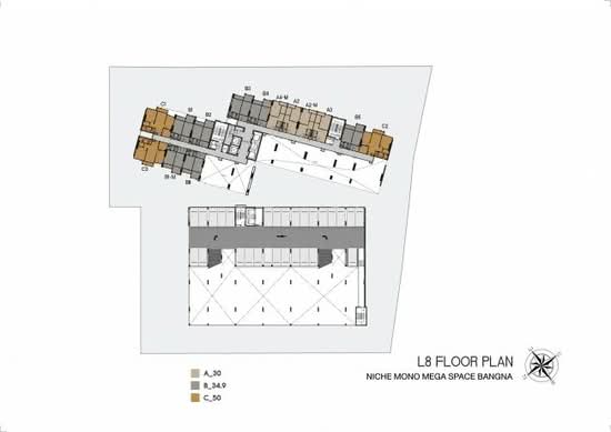 Niche Mono Mega Space Bangna : นิช โมโน เมกะ สเปซ บางนา - Site Plan