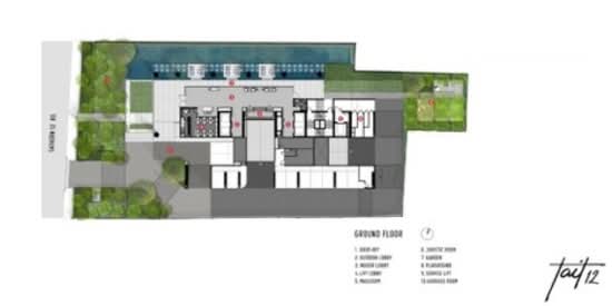 Tait Sathorn 12 - Site Plan