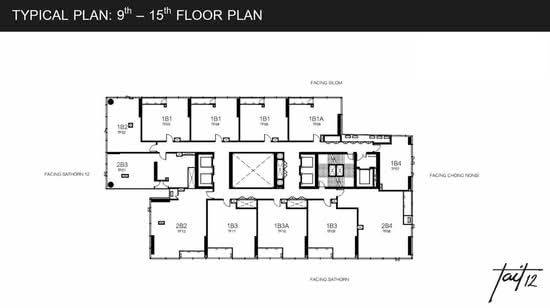 Tait Sathorn 12 - Site Plan