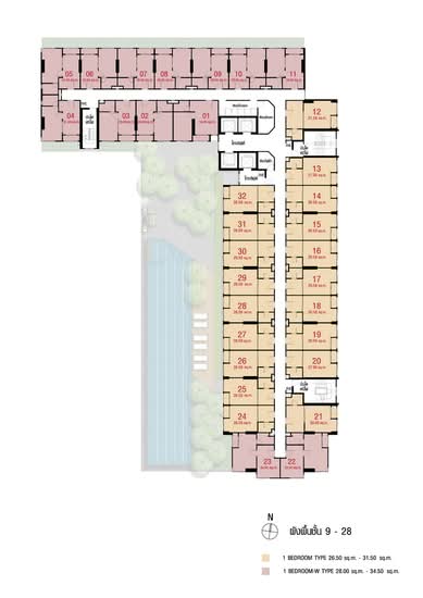 Lumpini Ville Phatanakan-Srinakarin : ลุมพินี วิลล์ พัฒนาการ–ศรีนครินทร์ - Site Plan