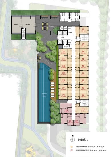 Lumpini Ville Phatanakan-Srinakarin : ลุมพินี วิลล์ พัฒนาการ–ศรีนครินทร์ - Site Plan