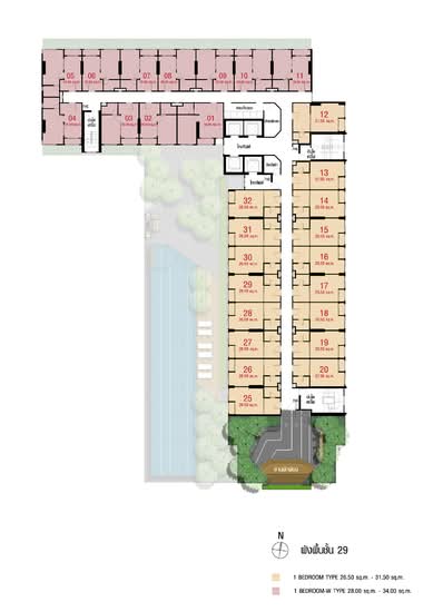 Lumpini Ville Phatanakan-Srinakarin : ลุมพินี วิลล์ พัฒนาการ–ศรีนครินทร์ - Site Plan