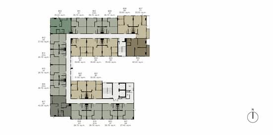 Cocoon Rama 9 - Site Plan