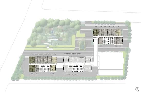 Modiz Sukhumvit 50 - Site Plan