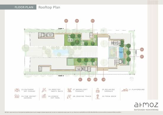 Atmoz Ratchada-Huaikwang : แอทโมซ รัชดา-ห้วยขวาง - Site Plan