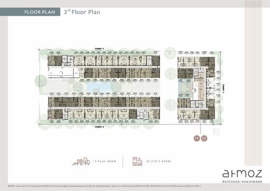 Atmoz Ratchada-Huaikwang : แอทโมซ รัชดา-ห้วยขวาง - Site Plan