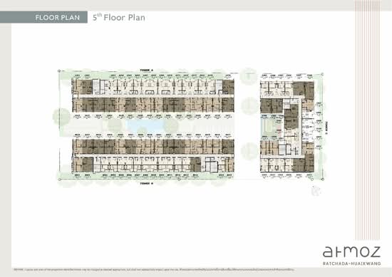 Atmoz Ratchada-Huaikwang : แอทโมซ รัชดา-ห้วยขวาง - Site Plan