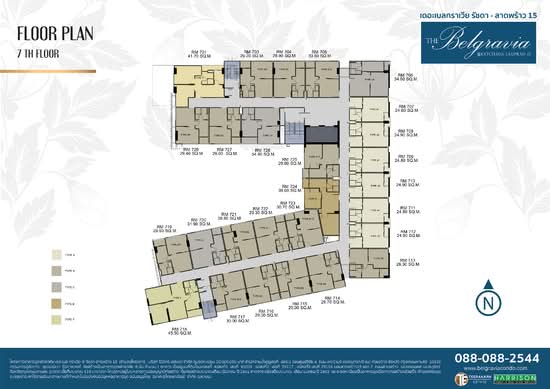 The Belgravia @ Ratchada-Ladprao 15 - Site Plan