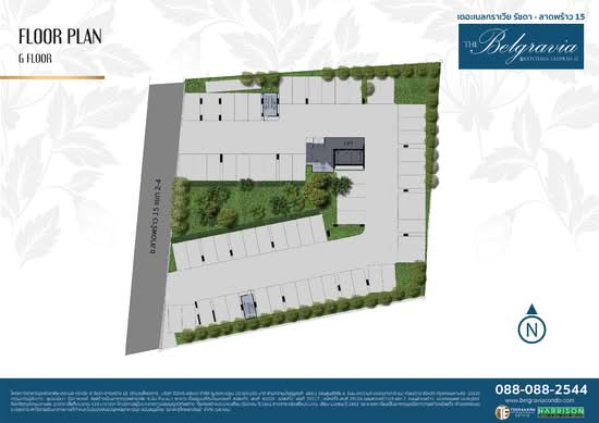 The Belgravia @ Ratchada-Ladprao 15 - Site Plan