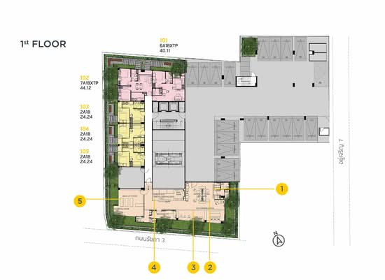 Groove Ratchada-Rama 9 - Site Plan