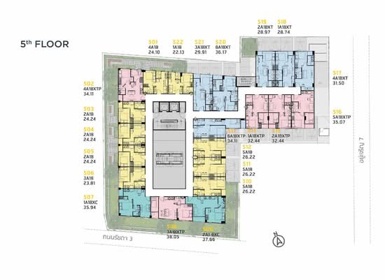 Groove Ratchada-Rama 9 - Site Plan
