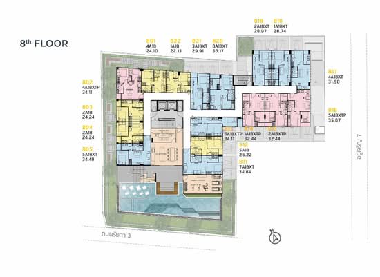 Groove Ratchada-Rama 9 - Site Plan