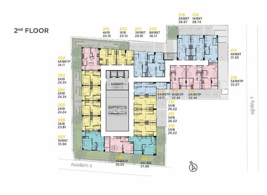 Groove Ratchada-Rama 9 - Site Plan