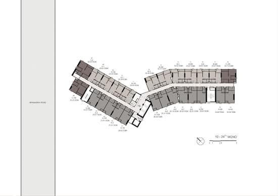 The Rich Rama 9-Srinakarin - Site Plan