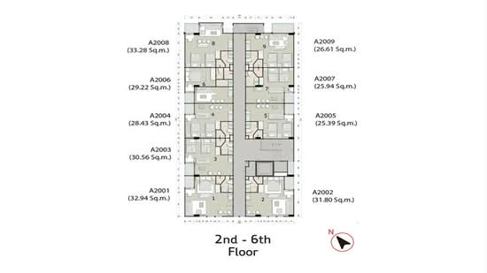Penfield City Residence : เพนทาฟิลด์ ซิตี้ เรสซิเดนซ์ - Site Plan
