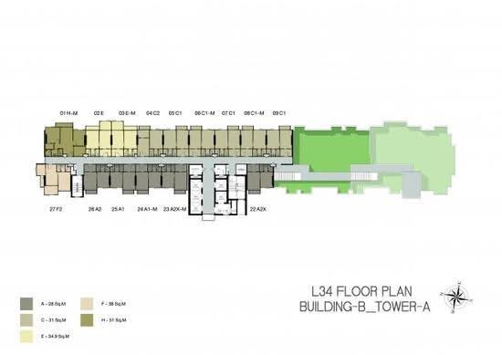 Niche Mono Ramkhamhaeng - นิช โมโน รามคำแหง - Site Plan